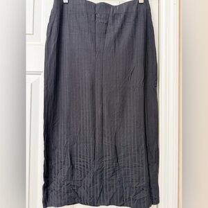 H&M | Charcoal Pinstripe Skirt